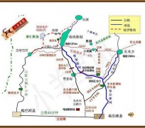 甘孜旅行路线(全国旅行路线)