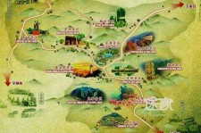 甘孜景点地图(长沙景点地图)
